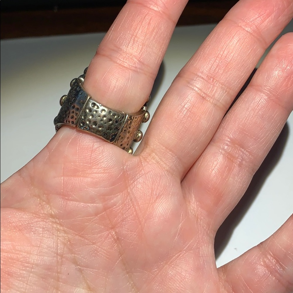 Red stone ring. - Picture 3 of 4